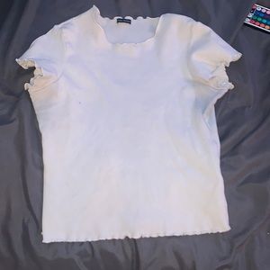 white Brandy Melville top